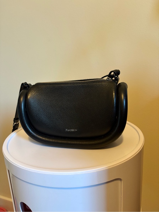 JW ANDERSON Handbags - JW Anderson Black Leather Bumper 12 Bag